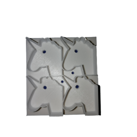 Keksausstecher "Einhornköpfe"