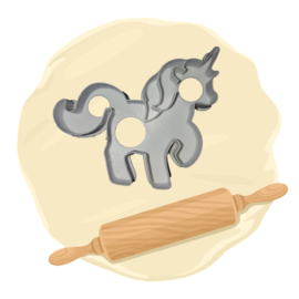 Keksausstecher "Einhorn"