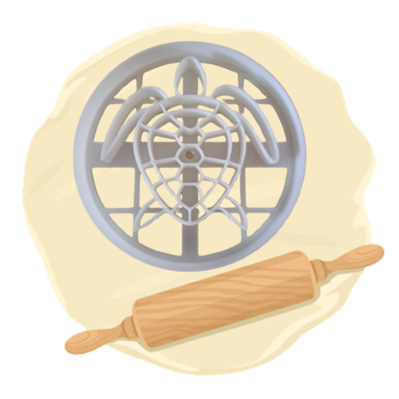 Keksausstecher "Schildkröte"