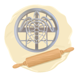 Keksausstecher "Schildkröte"