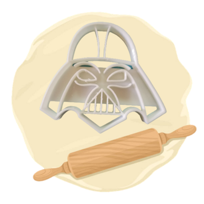 Keksausstecher Motiv "Darth...