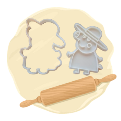 Keksausstecher Motiv "Peppa"