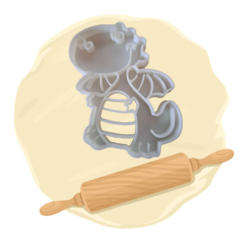 Keksausstecher "Drache"