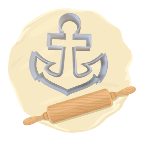 Keksausstecher "Anker"