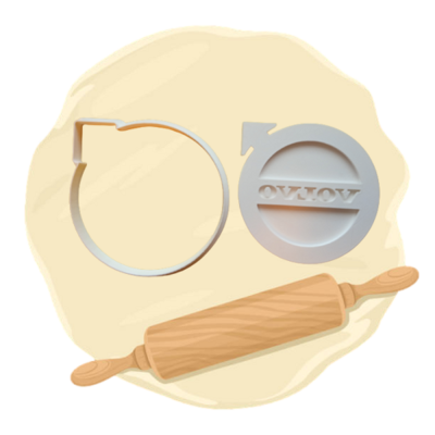 Keksausstecher Motiv "Volvo"