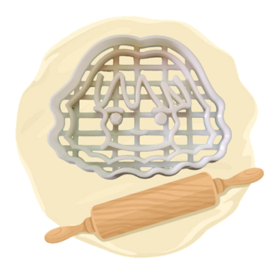 Keksausstecher Motiv "Hermine"