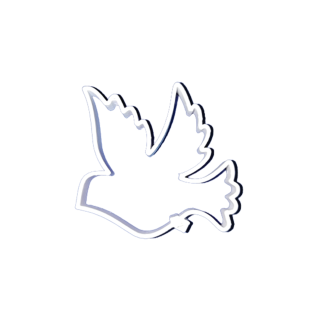 Keksausstecher "Taube"