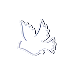 Keksausstecher "Taube"