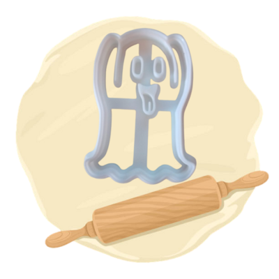 Keksausstecher Motiv "Geist"