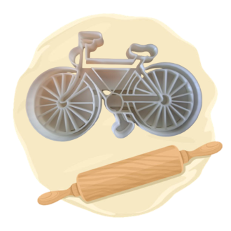 Keksausstecher "Fahrrad"