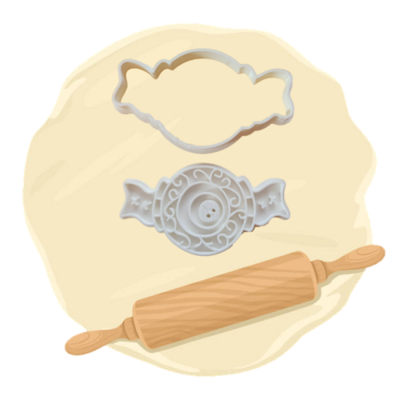 Keksausstecher Motiv "Emblem"