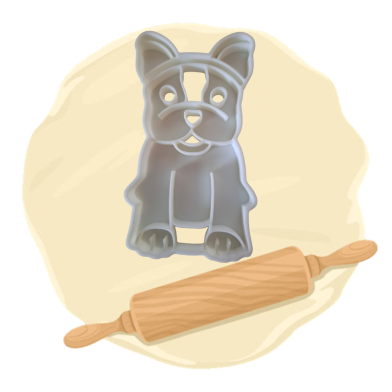 Keksausstecher "Bulldogge"