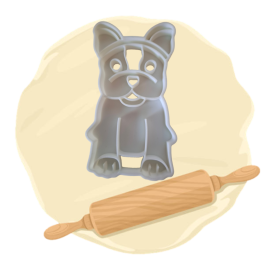 Keksausstecher "Bulldogge"