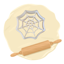 Keksausstecher "Spinnennetz"
