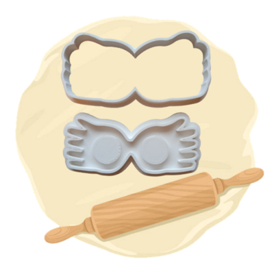 Keksausstecher Motiv "Maske"