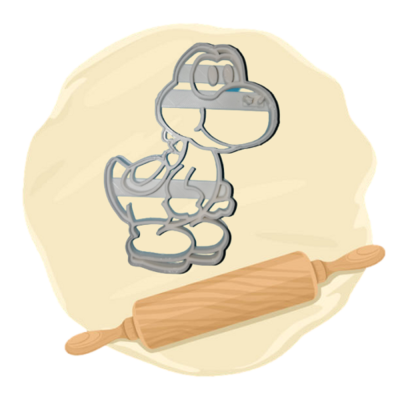 Keksausstecher Motiv "Yoshi"