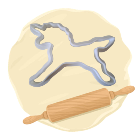 Keksausstecher "Einhorn"