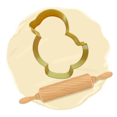 Keksausstecher Motiv "Küken"