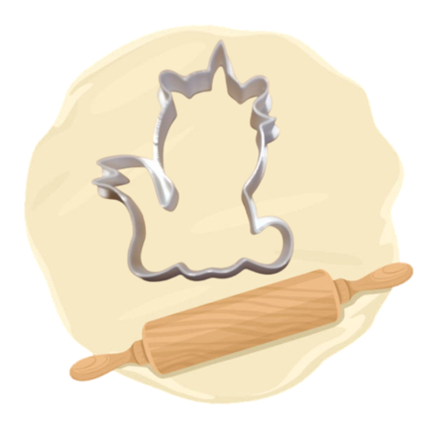 Keksausstecher "Einhorn"