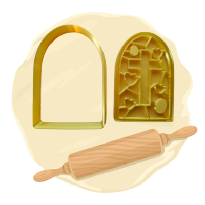 Keksausstecher Motiv "Kreuz"