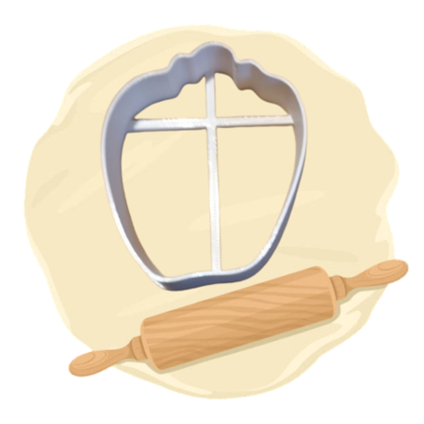 Keksausstecher "Paprika"