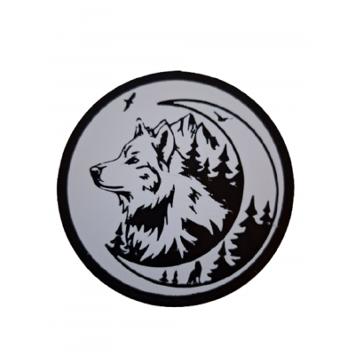 Untersetzer Motiv "Wolf"