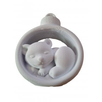 Weihnachtskugel Motiv "Bär"