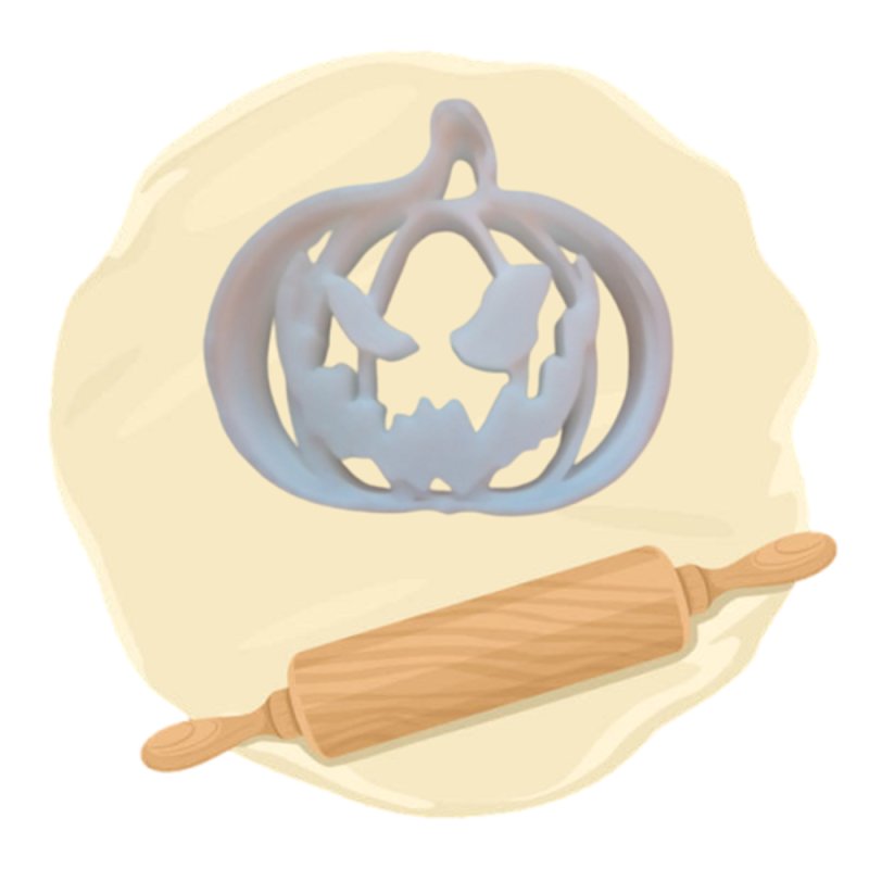 Keksausstecher "Kürbis"