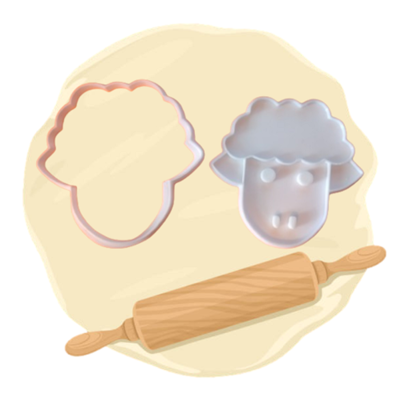 Keksausstecher "Schaf"