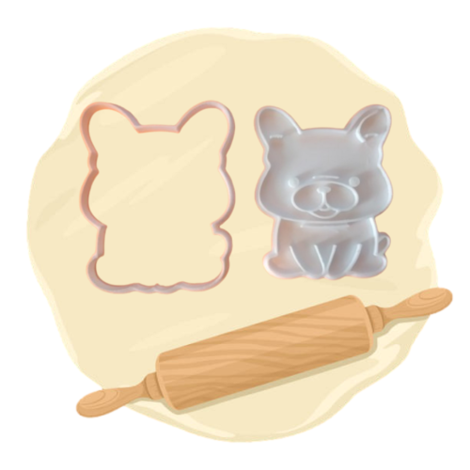 Keksausstecher "Hund"