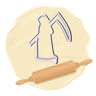 Keksausstecher "Sensemann"