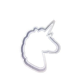 Keksausstecher "Einhornkopf"