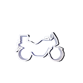 Keksausstecher "Motorrad"