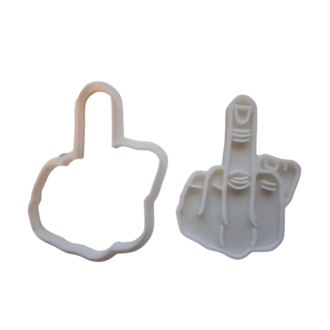 Keksausstecher "Mittelfinger Hand"