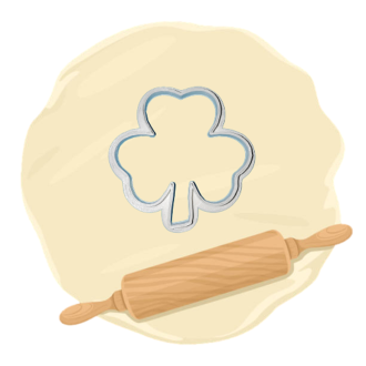 Keksausstecher "Kleeblatt"