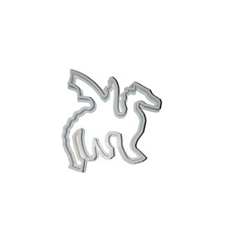 Keksausstecher "Drache"