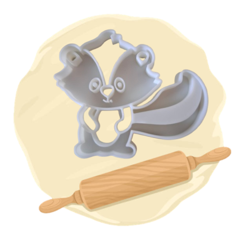 Keksausstecher "Stinktier"