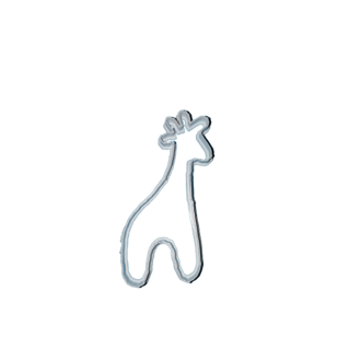 Keksausstecher "Giraffe"