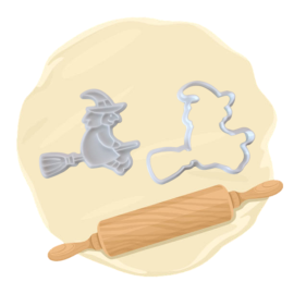 Keksausstecher "Hexe"