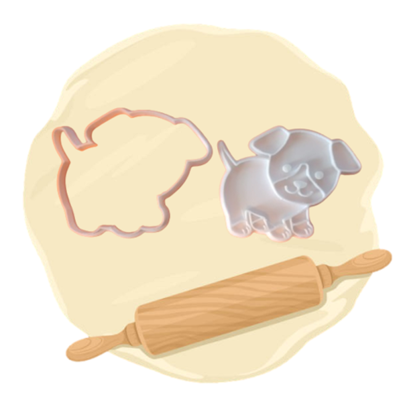 Keksausstecher "Mops"