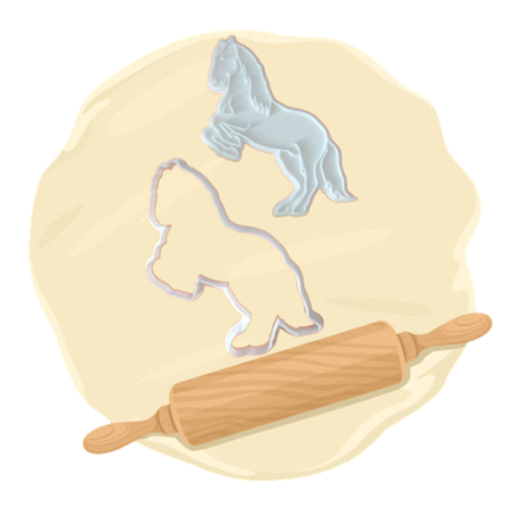 Keksausstecher "Pferd"