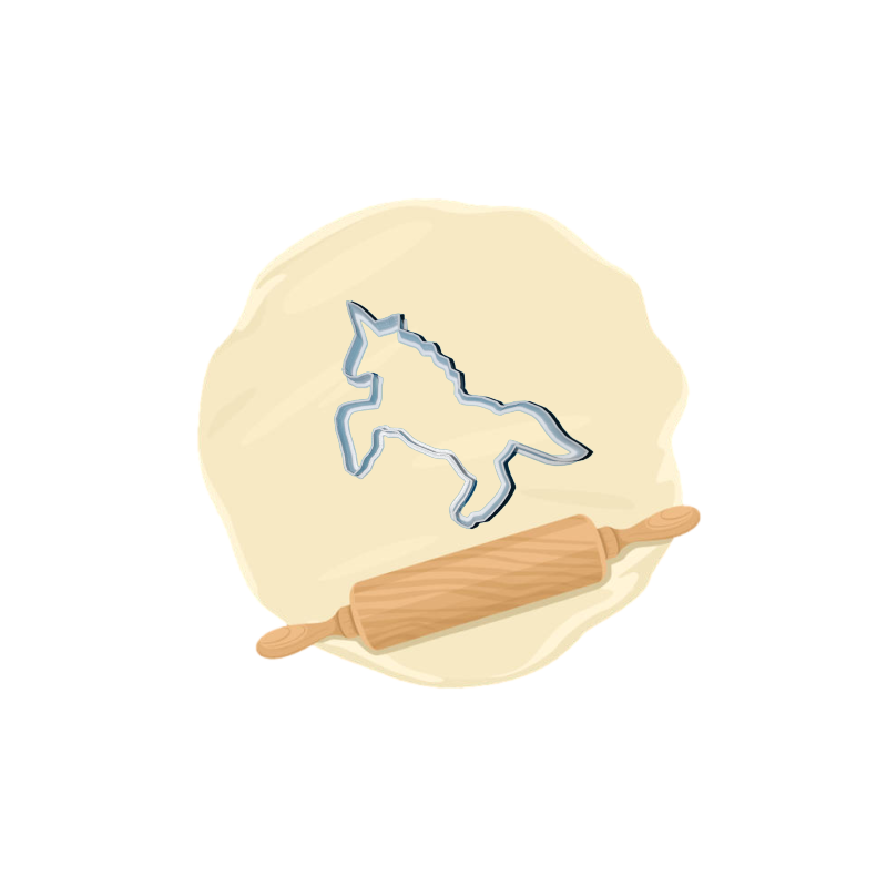 Keksausstecher "Einhorn"