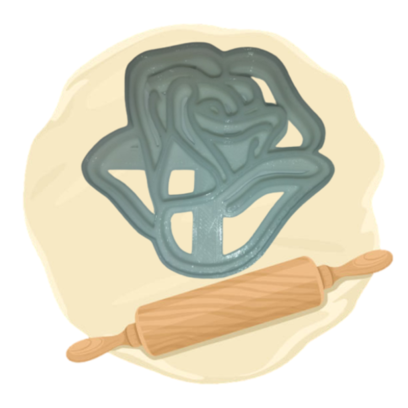 Keksausstecher "Rose"