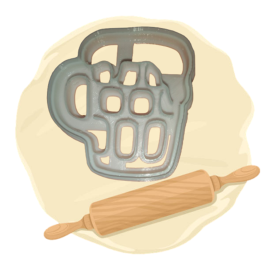 Keksausstecher "Bier"