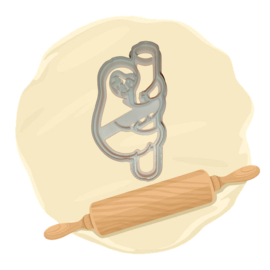 Keksausstecher "Faultier"