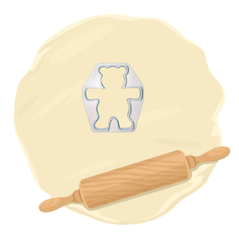 Keksausstecher "Teddy"