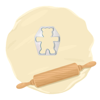 Keksausstecher "Teddy"