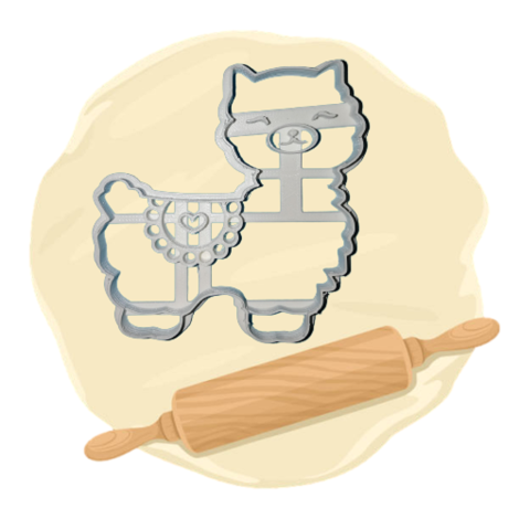 Keksausstecher "Alpaka"