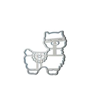 Keksausstecher "Alpaka"