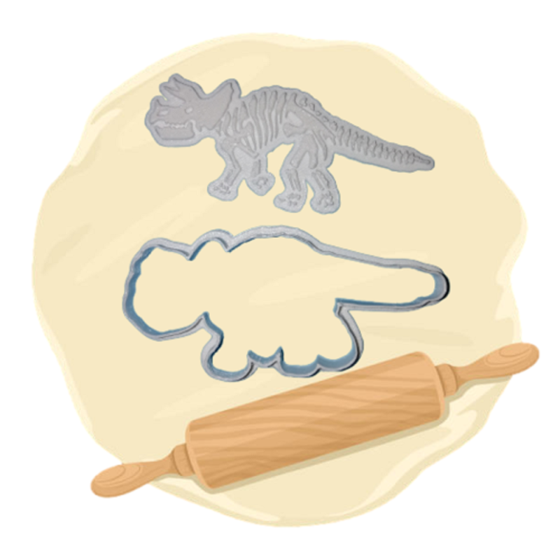 Keksausstecher "Dinosaurier"